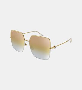 Oversized Frame Gradient Sunglasses 61
