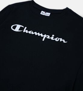 Champion High-contrast Logo-print T-shirt, Black, Xl, Packshot View