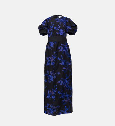 Bow Tie Detail Column Dress