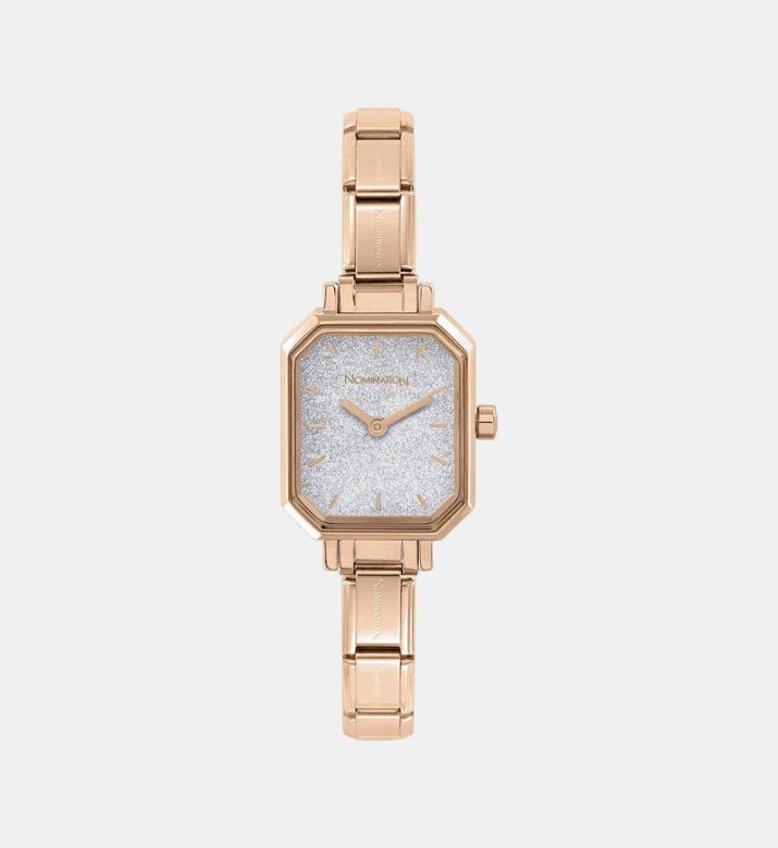 ساعة بفولاذ مقاوم للصدأ