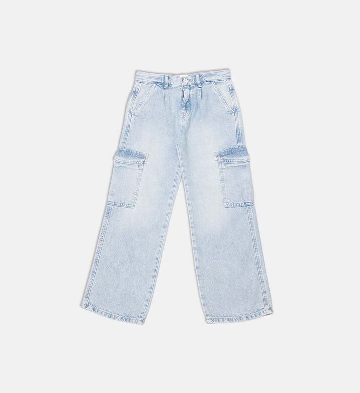 Multi-pockets Wide-leg Cargo Pants