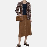 Classic Leopard-print Blazer