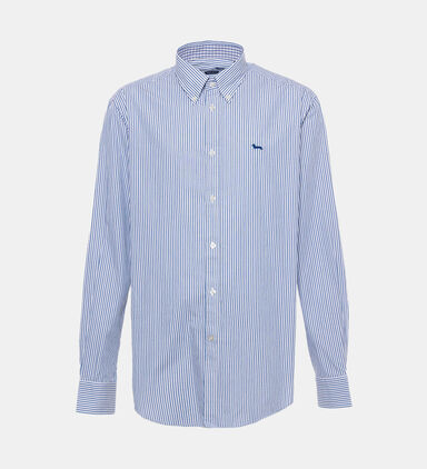 Stripe Classic Collar Shirt