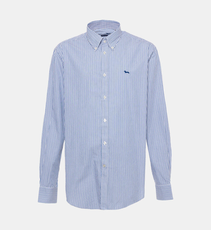 Stripe Classic Collar Shirt