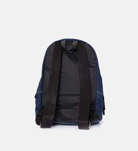 حقيبة ظهر ذا بايكر كبيرة دنيم مقسمة الألوان