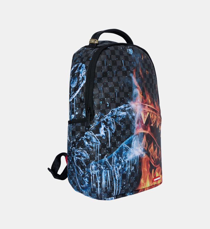Fire-and-ice Shark Backpack
