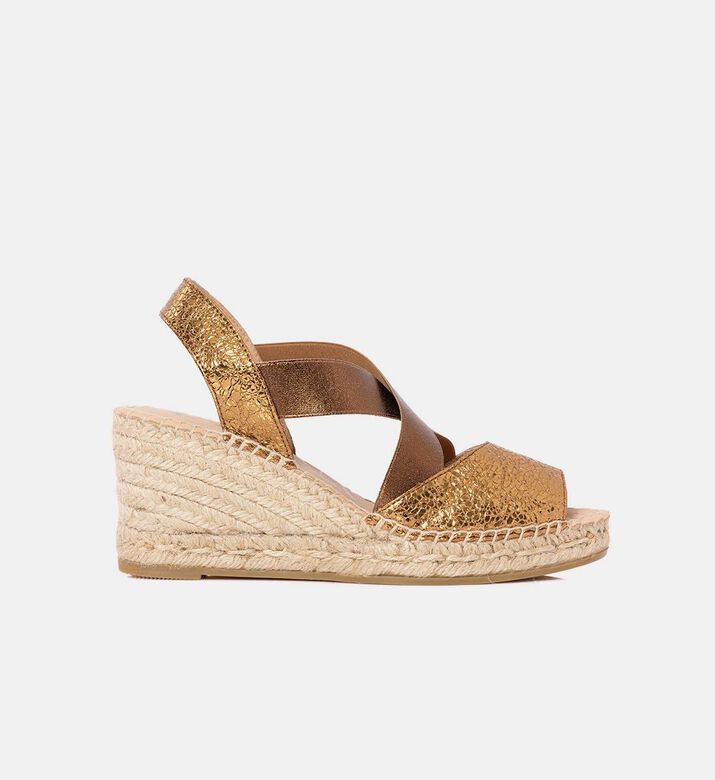 صندل أزرق بكعب ويدج جوت