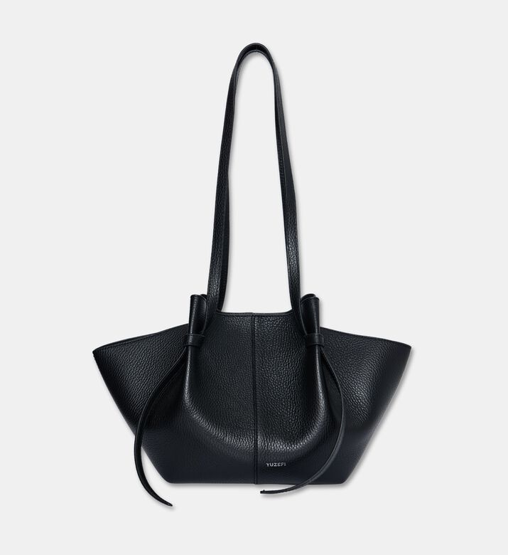 Yuzefi Mochi Pebble-grain Leather Shoulder Bag, Packshot View