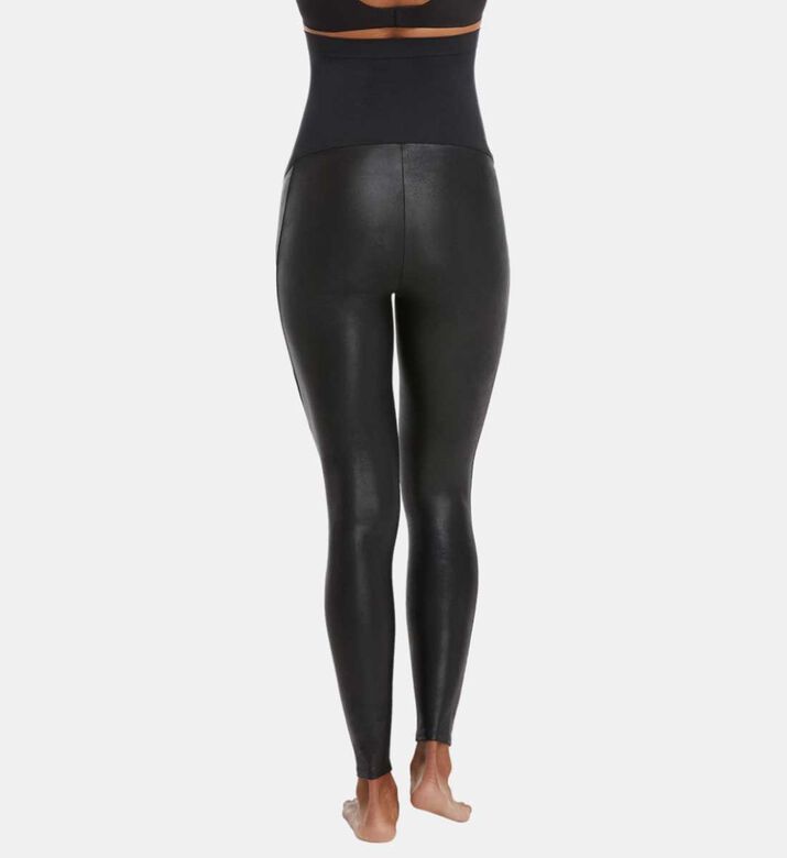 Mama Faux Leather Leggings