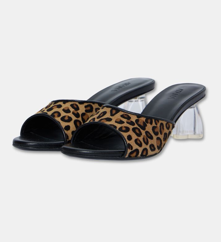 Atana Fiorellini Glass Heel Mules, Packshot View