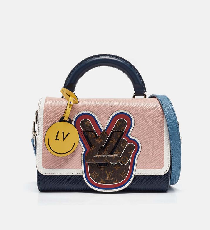 Louis Vuitton Epi Leather Peace Love Twist Top Handle Bag Preowned