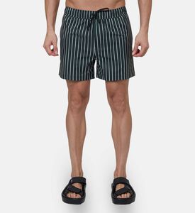 Striped Drawstring Shorts