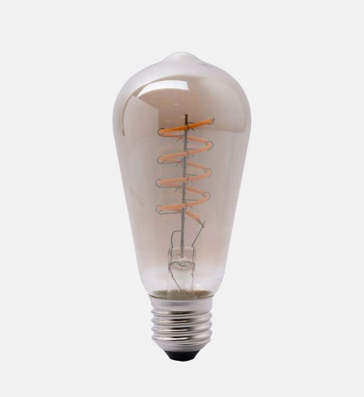 Decostar Tuka Led Spiral Filament Bulb, Gold, 8x13-cm, Packshot View