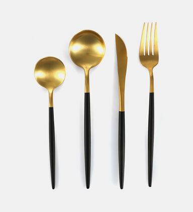 Elysee Golden Cutlery 24-piece Set