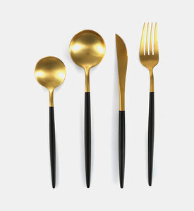 Elysee Golden Cutlery 24-piece Set Elysee Golden Cutlery 24-piece Set