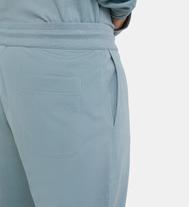 بنطال قطن محبوك برباط خصر