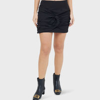 Tie Detailed Mini Skirt