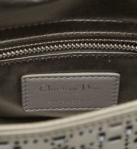 Dior Preowned Dior Cannage Strass Crystal Embellished Mini Lady Dior Tote, Packshot View