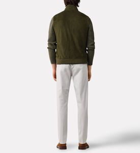 Hackett London Gilet Suede, Model View