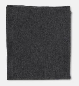 Galeries Lafayette Knit Regular-fit Scarf, Dark-grey, Packshot View