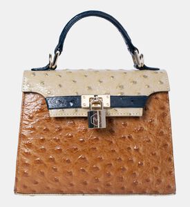 حقيبة يد من الجلد النباتي من Autruche