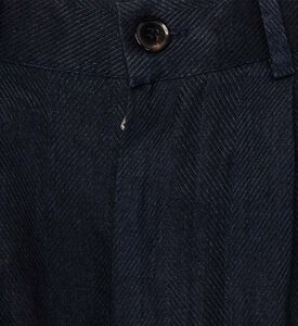 شورت برمودا بوسيتانو من الكتان