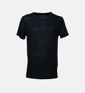 Linen Basic Short Sleeve T-shirt Linen Basic Short Sleeve T-shirt