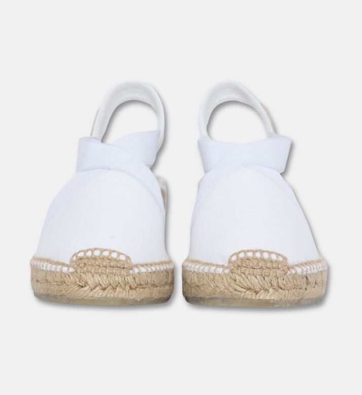 Toni Pons Ter Linen Mid-wedge Espadrille, White, Eu-40, Packshot View