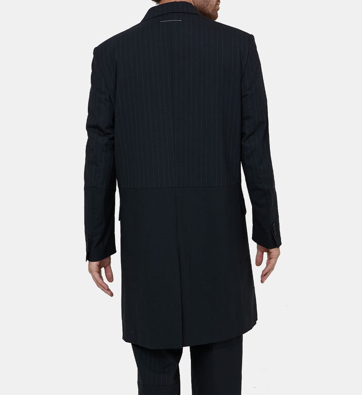 معطف كلاسيكي بصف أزرار