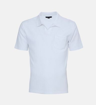 Knit Short-sleeve Polo Shirt