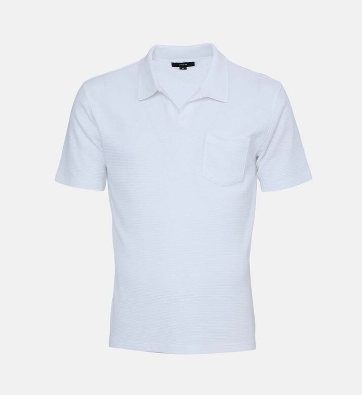Knit Short-sleeve Polo Shirt