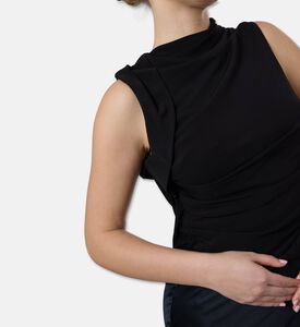 Cult Gaia Knit Draped Sleeveless Top, Model View