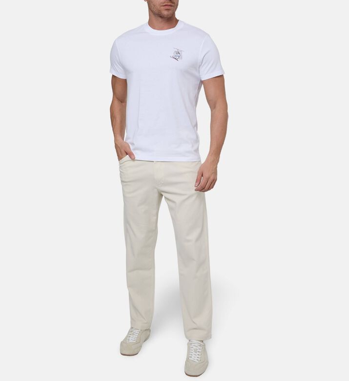 Citizens of Humanity Triple-needle Stitching Straight-leg Pants, Model View