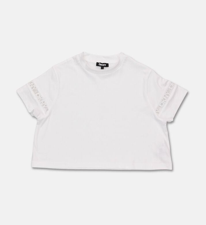 DKNY Logo-embroidery Regular-fit T-shirt, Packshot View