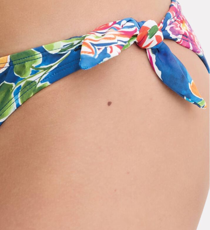 Ralph Lauren Side-tie Scoop Hipster Bikini Bottoms, Model View
