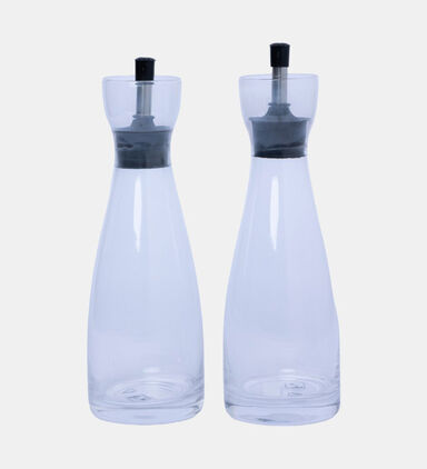 Glass Oil-vinegar Bottles Set