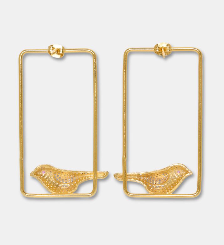 Raife Earrings Framed Bird Elegance, Packshot View
