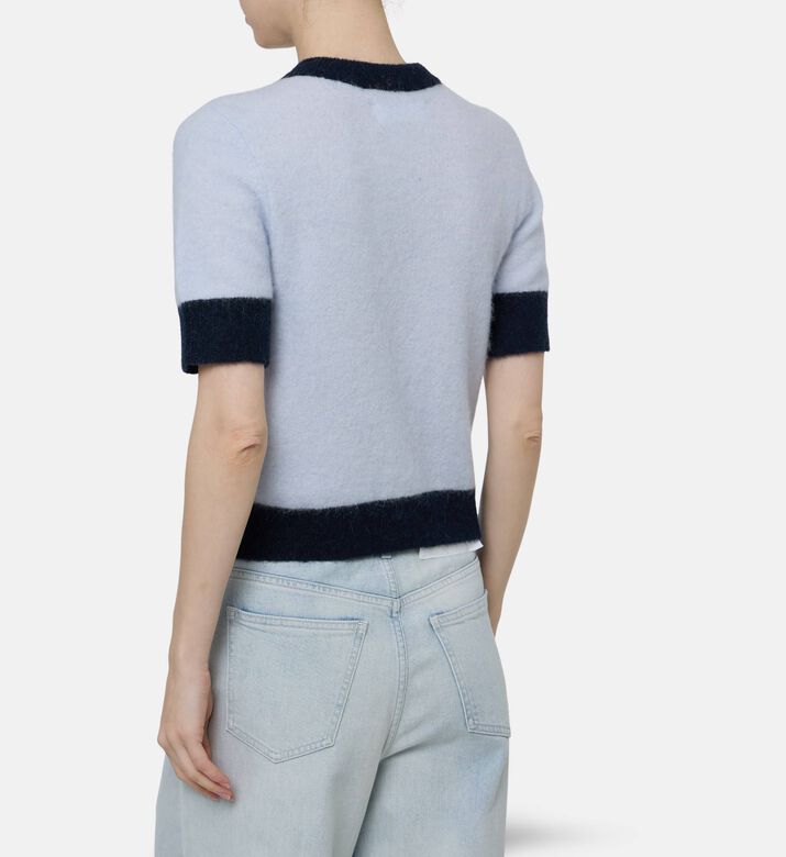 Samsoe Mohair-style Cardigan, Model View