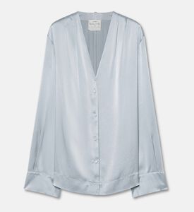 Forte-Forte Shirt W Fringed Scarf, Packshot View