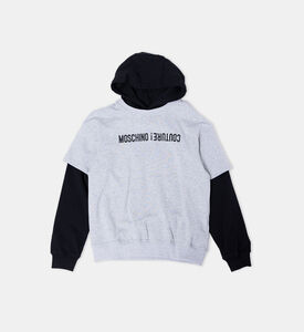 سويت شيرت بغطاء رأس من موسكينو كوتور