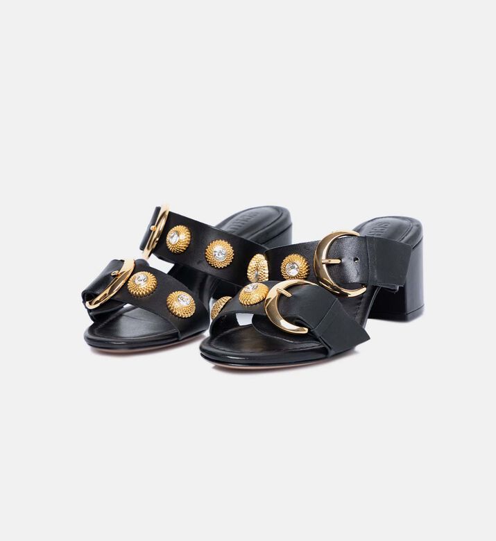 Leather Heeled Sandals