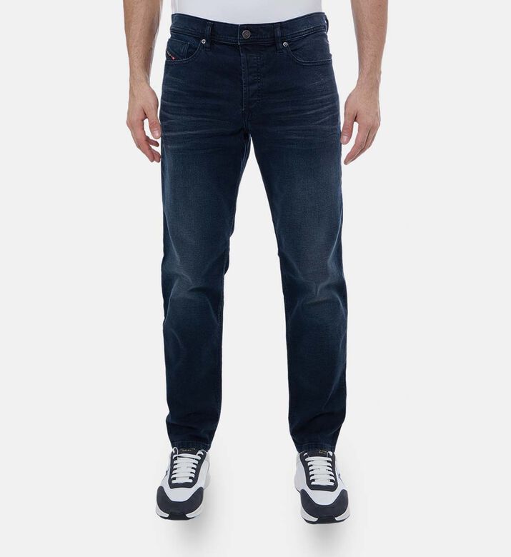 Straight-leg Denim Jeans