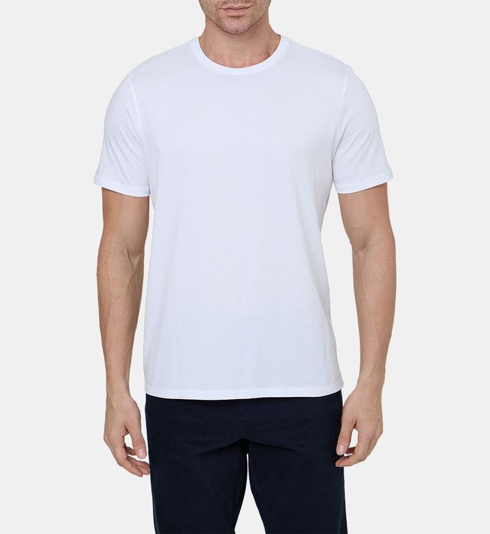 Cotton Crewneck T-shirt