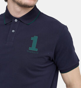 Embroidered Heritage Number Polo Shirt