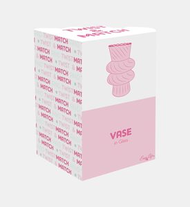 مزهرية زجاجية مزدوجة