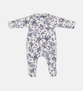 Toile De Jouy Blue-inspired Print Pajamas