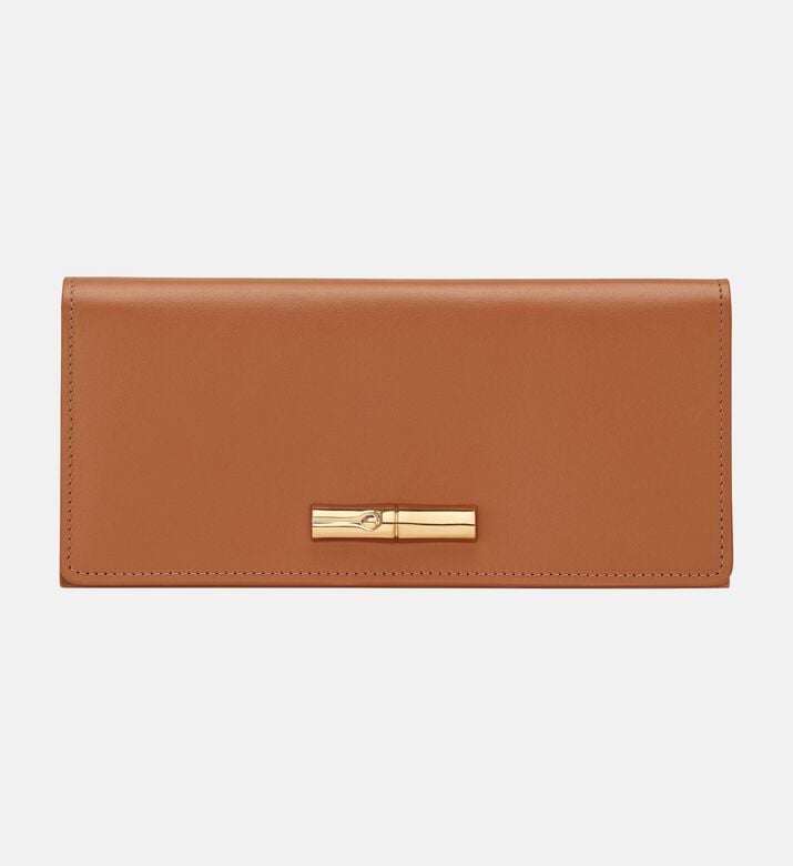 Longchamp Wallet Roseau, Brown, Packshot View