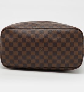 Louis Vuitton Preowned Louis Vuitton Damier Ebene Canvas Neverfull Bag, Packshot View