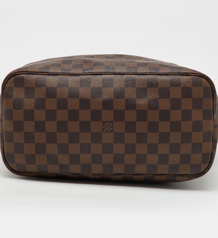 Louis Vuitton Preowned Louis Vuitton Damier Ebene Canvas Neverfull Bag, Packshot View