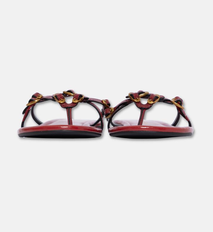 Marc Jacobs Shoes The Kiki Sndl, Dark-red, Eu-39, Packshot View